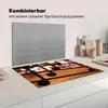 KitchenYeah© Herdabdeckplatte Musiknoten - Fenster - Produktbild-Vorschau 3