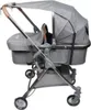 Malatec 23975 Slnečná clona na kočík 50 x 36 x 72 cm, sivá Náhľad obrázku produktu 3
