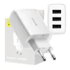 Kompaktes weißes Wandladegerät mit 3 x USB und 17 W Produktbild-Vorschau 12