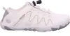 A single white and gray Dockers women's water shoe is shown from the side against a white background. Podgląd zdjęcia produktu