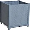 Hochbeet in Rattan Optik HBP-4044 Produktbild-Vorschau 1