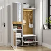 Sweiko Garderoben-Set, Kleiderschrank-Set mit Spiegel, 5 Produktbild-Vorschau 8