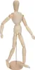 Wooden Human Figure Model Toy Movable Limbs Puppet Art Podgląd zdjęcia produktu 2