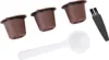 3Pcs Haushalt Wiederverwendbare Kaffee Kapseln Filter Produktbild-Vorschau 1