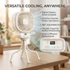 Tragbarer Ventilator Kinderwagen, 270° Drehung Ventilator Produktbild-Vorschau 16