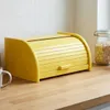 CHLEBAK Holzbehälter/Brotkasten  groß gelb 40x29x18cm Produktbild-Vorschau 9