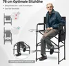 COSTWAY Campingstuhl faltbar, hoher Klappstuhl mit Produktbild-Vorschau 5