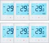 A collage of six digital thermostats displaying the same temperature. Náhled obrázku produktu