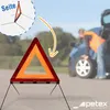 PETEX Warndreieck Mini– Kompaktes Pannendreieck mit EU Produktbild-Vorschau 9