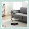Relaxdays Beistelltisch, rund, für Wohnzimmer, modernes Produktbild-Vorschau 3