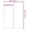 vidaXL Ręcznik basenowy jasnoszary 300x220 cm geowłóknina Podgląd zdjęcia produktu 9