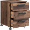Rollcontainer CLIF von Forte Old-Wood Vintage / Beton Produktbild-Vorschau 3