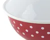 Riess Saladier Céréales Ø16cm Émail Country à pois rouge Voir les images du produit 2
