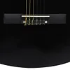 vidaXL Gitara klasyczna dla początkujących czarna 4/4 39" Podgląd zdjęcia produktu 10