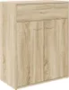 vidaXL Kredens dąb sonoma 60x30x75 cm materiał Podgląd zdjęcia produktu 2