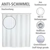 WENKO Dusch Vorhang PALAIS 180x200 cm Badewannen Anti Produktbild-Vorschau 3