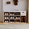 Szafka Na Buty Z Siedziskiem Loft Sonoma Ławka Przedpokój Z Podgląd zdjęcia produktu 4