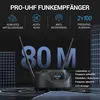 TONOR TW790 Funkmikrofon Set 2x Mikro UHF Wireless Produktbild-Vorschau 7