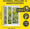 EASYmaxx Moskitonetz mit Pollenschutz 4er-Set 150x130cm Produktbild-Vorschau 4