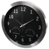 Orologio da parete Perel 35,5 cm Nero e argento Anteprima dell’immagine prodotto 2