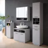 Badmöbel-Set Vicco Beatrice Grau 4 Teile, Model 40207 Produktbild-Vorschau 4