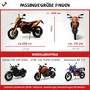 WALSER Motorrad Abdeckplane L, Abdeckplane wasserdicht, Produktbild-Vorschau 3