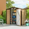 Outsunny Abri de jardin en métal 2,27 m², facile à monter, Voir les images du produit 2