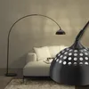 Obloukové světlo Arcus, ocel, retro styl, 60 W - černé Náhled obrázku produktu 2