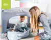 4Baby | Detská ohrádka - Skladacia ohrádka s bočným vchodom Náhľad obrázku produktu 10