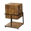 TV-Regal Plattenspieler Tisch HiFi Rack TV Rack mit Rollen Produktbild-Vorschau 9