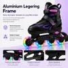Suotu inline skates, roze/zwart/paars – Inlineskates voor Productafbeelding-voorbeeld 7