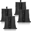 Jopassy 4X Pavillon Sandsäcke Standfuß Gewichte Set schwarz Produktbild-Vorschau 1