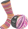 Lana Grossa - Cool Wool 4 Socks Print 7761 rost hellbeige Produktbild-Vorschau 2