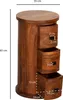 Buffet design en bois massif de sheesham 35x65x35 cm | Voir les images du produit 3
