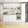 Meuble de cuisine haut 40 cm VERMINA - blanc Voir les images du produit 5