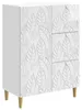 Maison Exclusive - Credenza bianca lucida 66 x 34,5 x 90 cm Anteprima dell’immagine prodotto 2