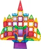 A colorful magnetic building block castle. Náhled obrázku produktu