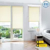 Rollo Fenster ohne Bohren Lichtdurchlässig 40x230cm creme Produktbild-Vorschau 5