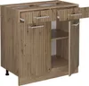 Küchenunterschrank Vicco R-Line Artisan-Eiche 80 cm , AP Produktbild-Vorschau 5