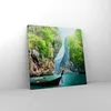 Bild auf Leinwand - Leinwandbild - Boot Klippen Natur Produktbild-Vorschau 4