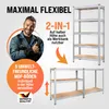 MONZANA® 2x Schwerlastregal 180x90x40cm Produktbild-Vorschau 5