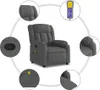 VidaXL 373587, Stoff, Grau, Schaum, 110 kg, 780 mm, 920 mm Produktbild-Vorschau 6