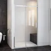 120x195cm Schiebetür Nischentür Duschwand Duschabtrennung Produktbild-Vorschau 1