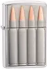 ZIPPO - Bullets - Emblem Brushed Chrome Kugel Patrone Produktbild-Vorschau 2