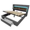 Flieks Hydraulisches Polsterbett 180x200cm mit Usb & Produktbild-Vorschau 12
