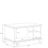Forte Couchtisch TRONDHEIM Artisan Eiche / Schwarzeiche Produktbild-Vorschau 8