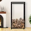Dřevěný stojan Keri s kolečky 25x80x150, černý kov Náhled obrázku produktu 7