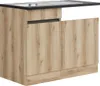 Optifit Spülenschrank inkl Spüle Geschirrspülerblende für Produktbild-Vorschau 3