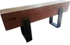 TV Bank aus massivem Eichenholz 21x21cm, Holzbank, Produktbild-Vorschau 8