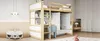 Łóżko na poddaszu Sweiko 90 x 200 cm, Z drabinką, Z Podgląd zdjęcia produktu 7